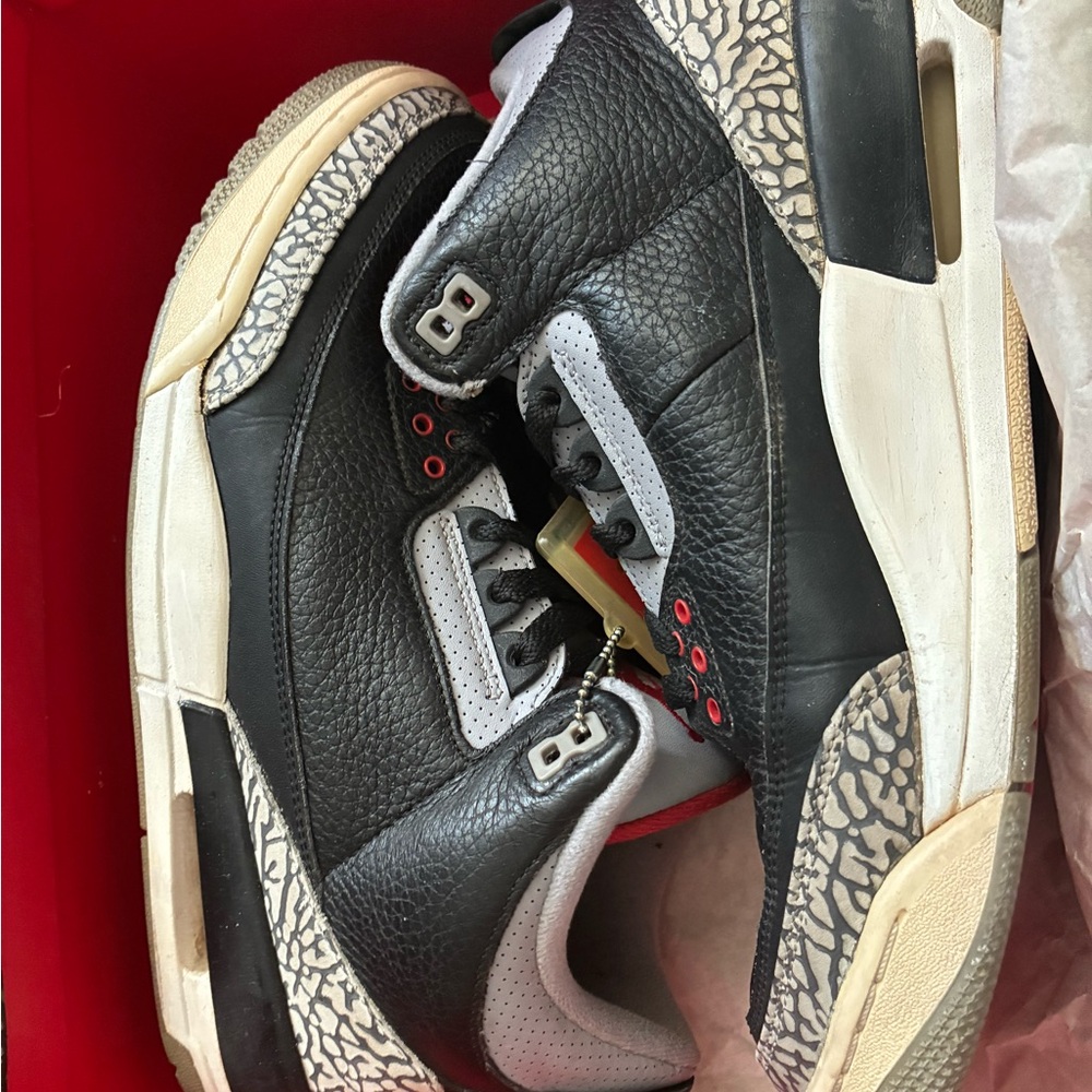 Jordan retro 3 OG cement black
